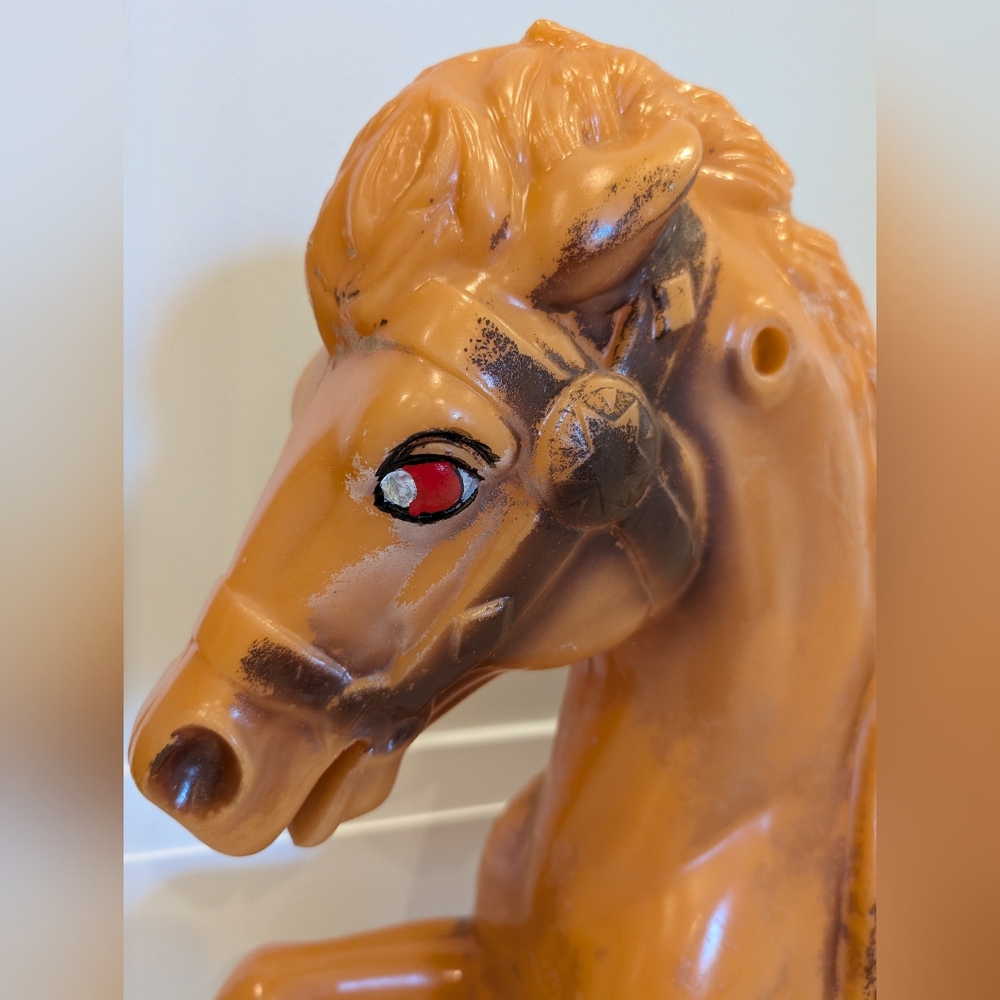 Vintage Plastic Rocking Horse - Picture 2 of 10